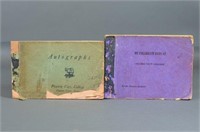 2 Vintage Autograph Books from Prairie View Studen