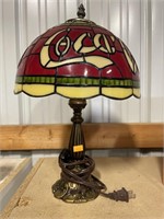 Vintage Coca Cola lamp