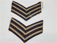 World War 2 Chevron Stripes off Uniform