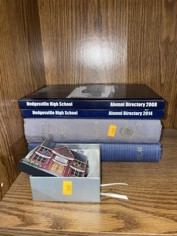 Hedgesville alumni books and Wv books,