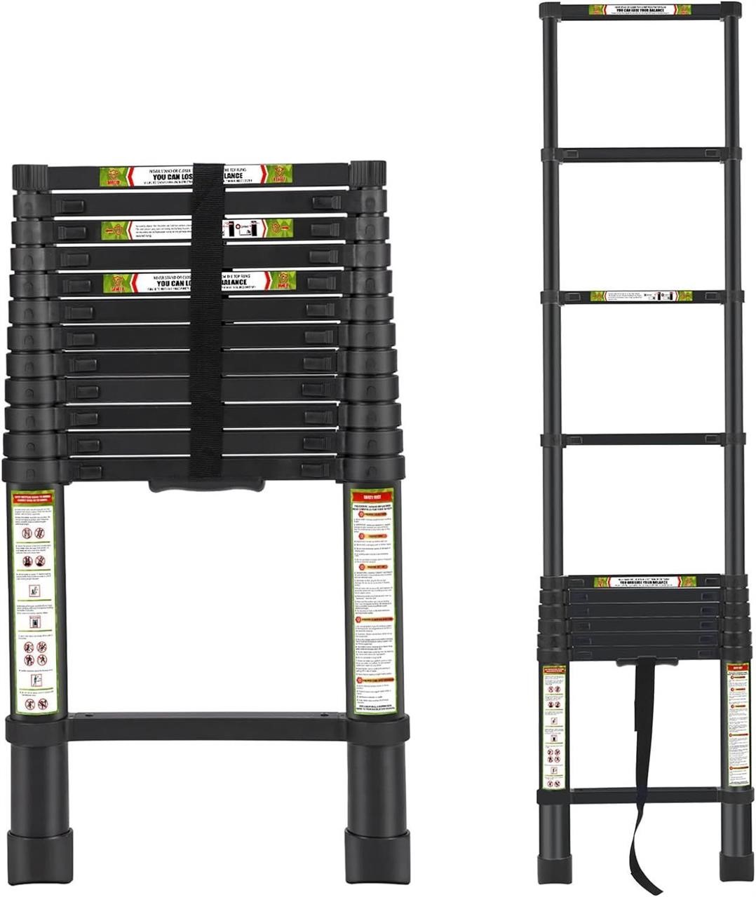 NEW $170 Telescopic Ladder 12.5FT