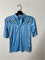 Vintage Polyester Embroidered Poly Top