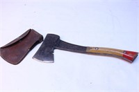 Vintage Wood Handle West Germany hatchet Axe