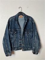 Vintage 1980s Dark Blue Levi’s Trucker Jacket