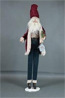 Fancy Tall Santa Christmas Décor