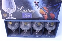 Longchamp Crystal Glass Set With Box