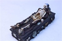 10" Skeleton Incense Burner