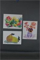 PARKER: Watercolor Paintings - Still Life