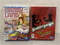 Candy Land & Scattergories Board Games