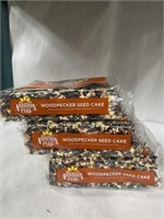 3 Audubon Park woodpecker seed cake