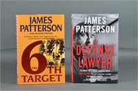 Lot of 2  James Patterson - 1st Edition Books
