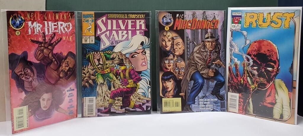 Lot of 4 Mixed Comics