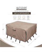 ULTCOVER HEAVY DUTY TABLE COVER 106IN