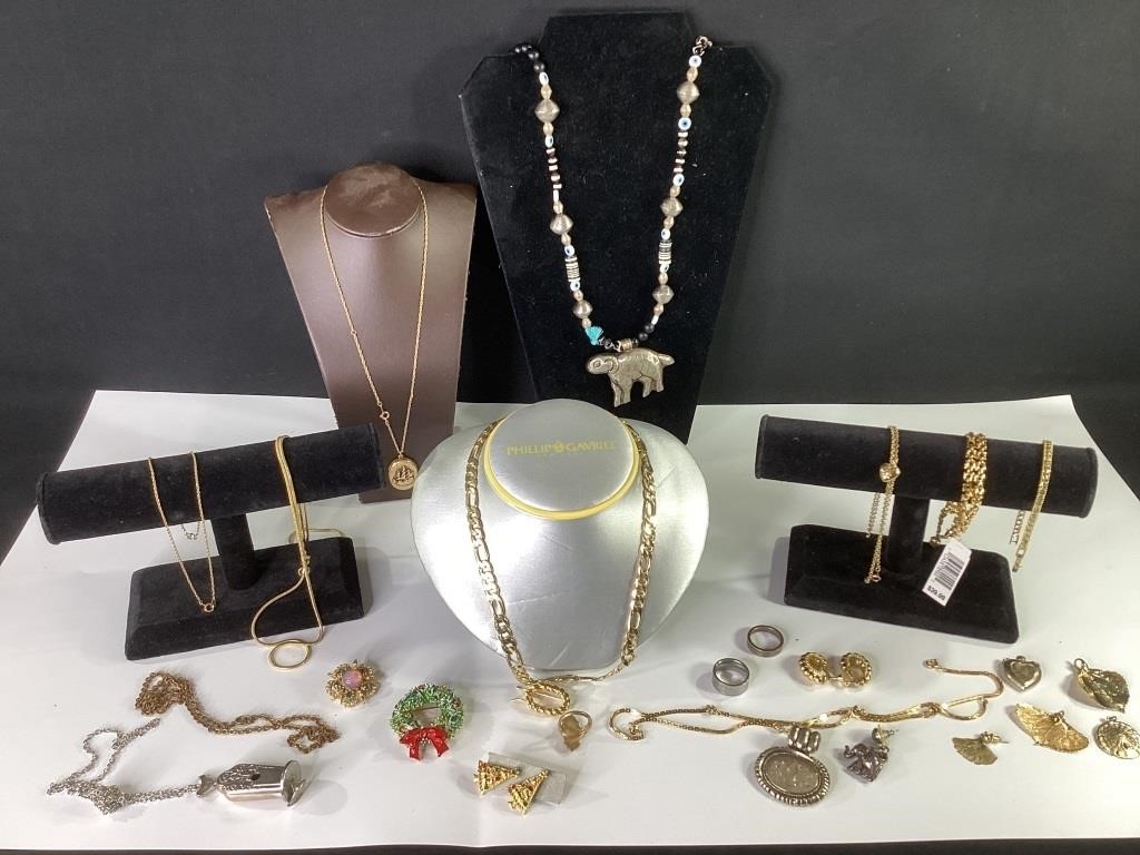 Gold Tone & Silver Tone Costume Jewelry
