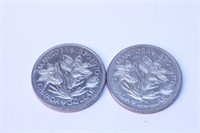 Manitoba 1970 Canada Dollar Coin Lot of 2