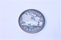 1981 Canada Dollar Coin