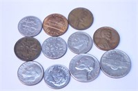 1940's 60's US & Canada Coins Lot
