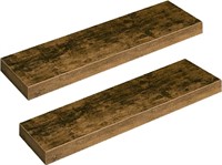 HOOBRO, Floating Shelves,Set of 2, with Invisible