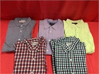 Lot of 5- Men’s Dress Shirts- XL
