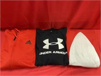 New Men’s Clothing, Large- Adidas, Under Armour