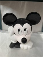 Disney Mickey Mouse cookie jar approximately 10”