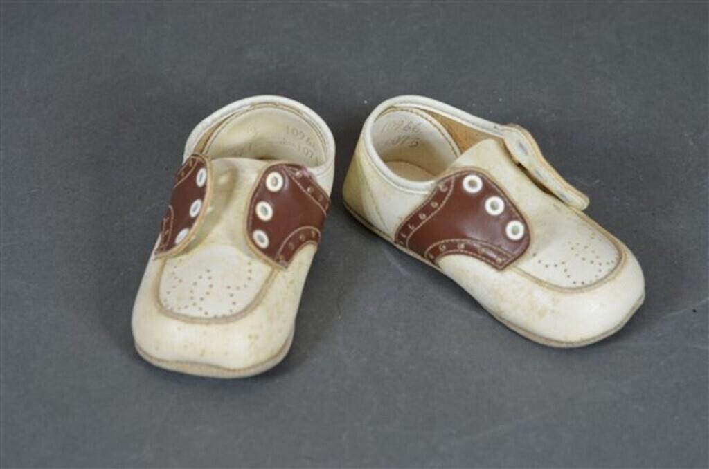 Pair of Vintage Baby Shoes