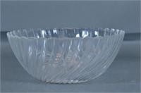 Clear Glass Serving Bowl