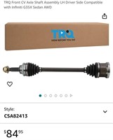 Axle Shaft Assembly (Open Box)