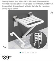 Folding Shower Seat (Open Box)