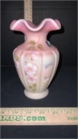 Fenton Fenton Burmese Arabella Vase with box
