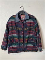 Vintage East West Wool Blend Jacket
