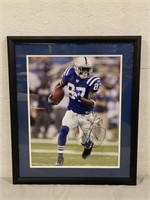 Colts Reggie Wayne Autographed 16”x20”