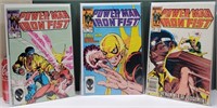 Lot of 3 Marvel Power Man and Iron Fist