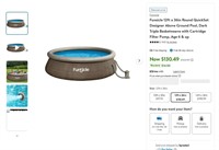 WFF1763  Funsicle Pool 12ft x 36in Round