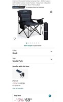 Camping Chair (Open Box)
