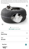 Cat Tunnel Bed (Open Box)