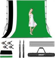 WFF1799  Emart Backdrop Stand Kit, 8.5x10ft, 3 Bac