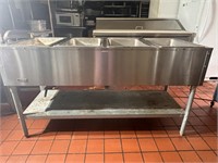 Eagle 4 Compartment Steam Table