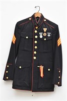 USMC Marine Corp Sergeant's Dress Uniform & Medals