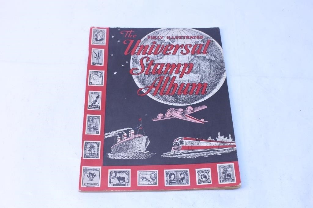 Universal Stamp Album Book New York