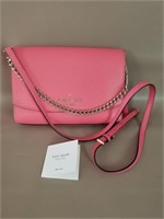Kate Spade Bright Pink Cross Body Handbag 9x7x2in