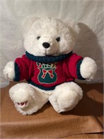 Stuffed holiday bear 1997