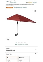 Adjustable Umbrella (Open Box, New)