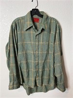 Vintage Sears Kings Road Plaid Shirt