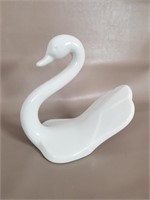 Vtg Mid Century Modern Swan Ceramic Figurine