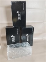 3- HBlife Tissue Dispenser Box Acrylic 10x5x4in,