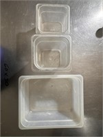 (20) Various Sized Cambro Plastic Food Containers