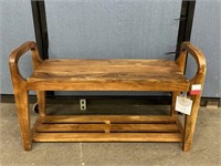 Namaste Wood Bench