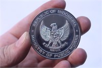 Republic of Indonesia Public Works Medallion