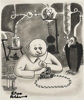 Drawing on paper ,Charles Addams